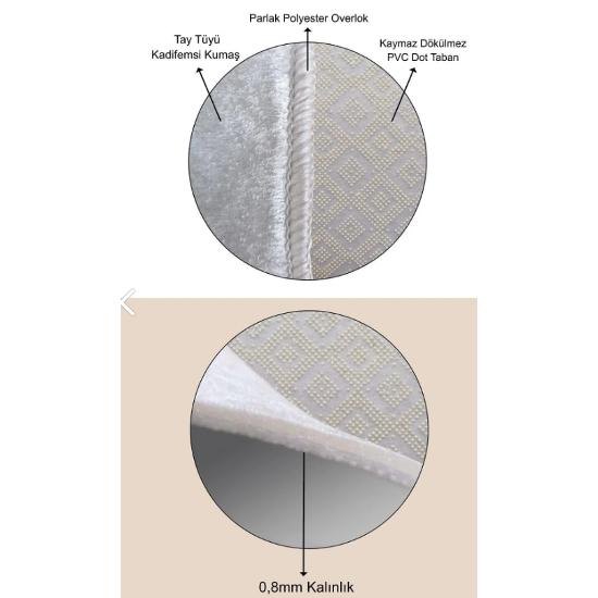 Digital Printing Washable Non-Slip Floor Living Room Carpet Kitchen Carpet Hallway Carpet