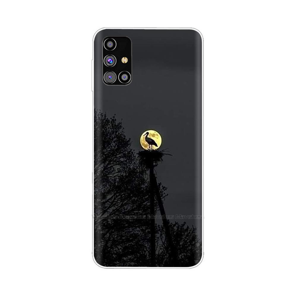 For Samsung Galaxy M51 Case SM-M515F Phone Case Creative Full Protection TPU Back Cover For Samsung M51 M 51 Soft Silicone Funda