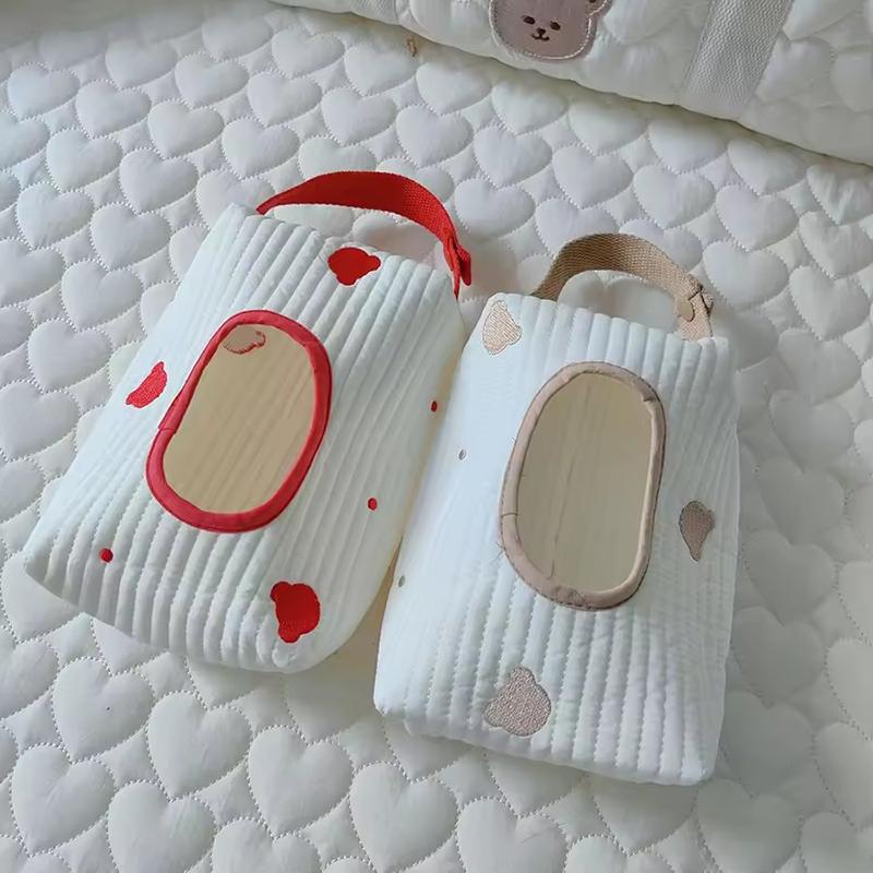 Pouch for Wipes Dispenser Box  Baby Wipe Pouch Water Tissue Holder  Baby Wet Wipes Case  Maengu Tissue Box