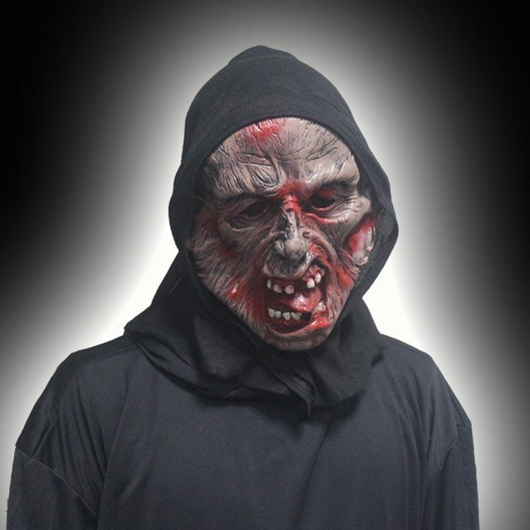 

Halloween Grim Reaper Mask Ivory Color Masquerade Props Ghost Face Decorative Headgear Horror Party Role Play Average Size