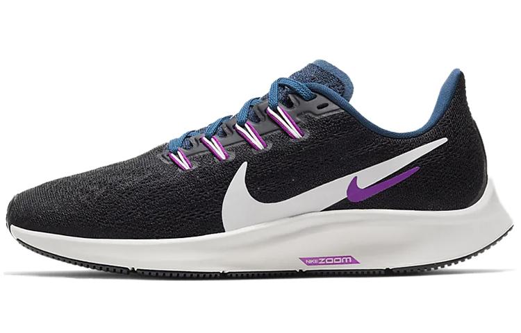 Nike Air Zoom Pegasus 36 Black Valerian Blue Women s AQ2210-012 35.5