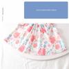 Baby Girls Summer Outfit 2-Piece Set Sleeveless Tie Strap Cami Top + Shorts Cool Comfortable Printed Toddler Clothes