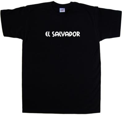 El Salvador Text T-Shirt