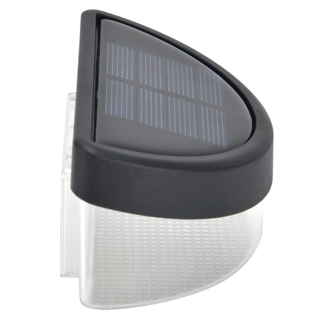 Solar Deck Light 2LEDs Polycrystalline Silicon Solar Panel Automatic Working Mode IP65 Waterproof Solar Fence