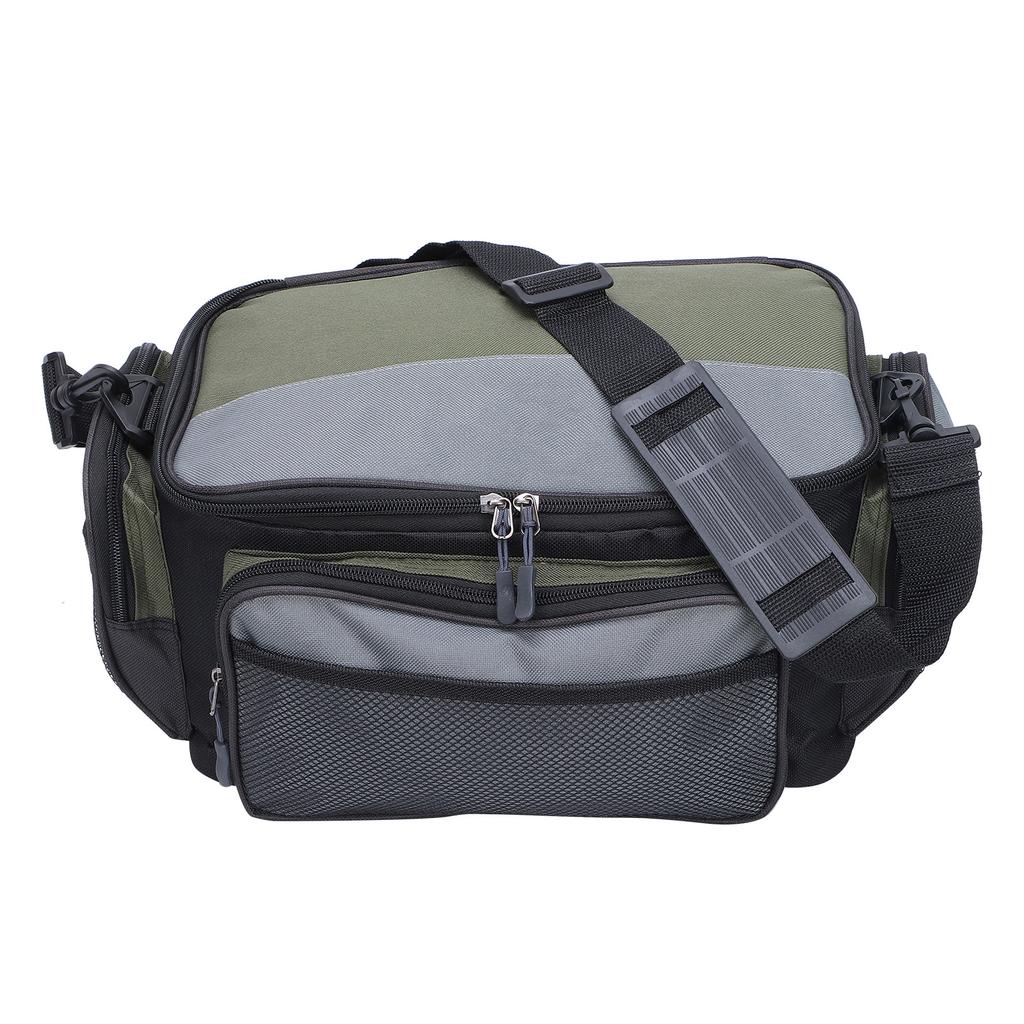 Large Capacity Square Fishing Storage Bag Polyester Bait Bag Fishing Accessories