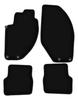 BASIC Black Velour Floor Mats For: Alfa Romeo 166 Sedan (1998-2009)