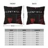 Pillow Cover Silent Hill F Game Hinako Pattern Cushion Cover Novelty Pillow Case For Chair Sofa Home Decoration Pillowcases