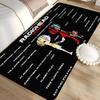 Classic R-Radiohead Rap Band Floor Mat Rectangle Anti-slip Home Soft Badmat Front Door Indoor Outdoor Mat Hotel Decor Mat