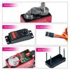 Set of 4 DS3218 Waterproof 20KG Digital Servo, Full Metal Digital Steering Servo with 25T Servo Arm for RC (180)