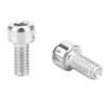 50Pcs Hex Socket   Screw Stainless Steel Cylinder Head Fasteners for Wood Tool