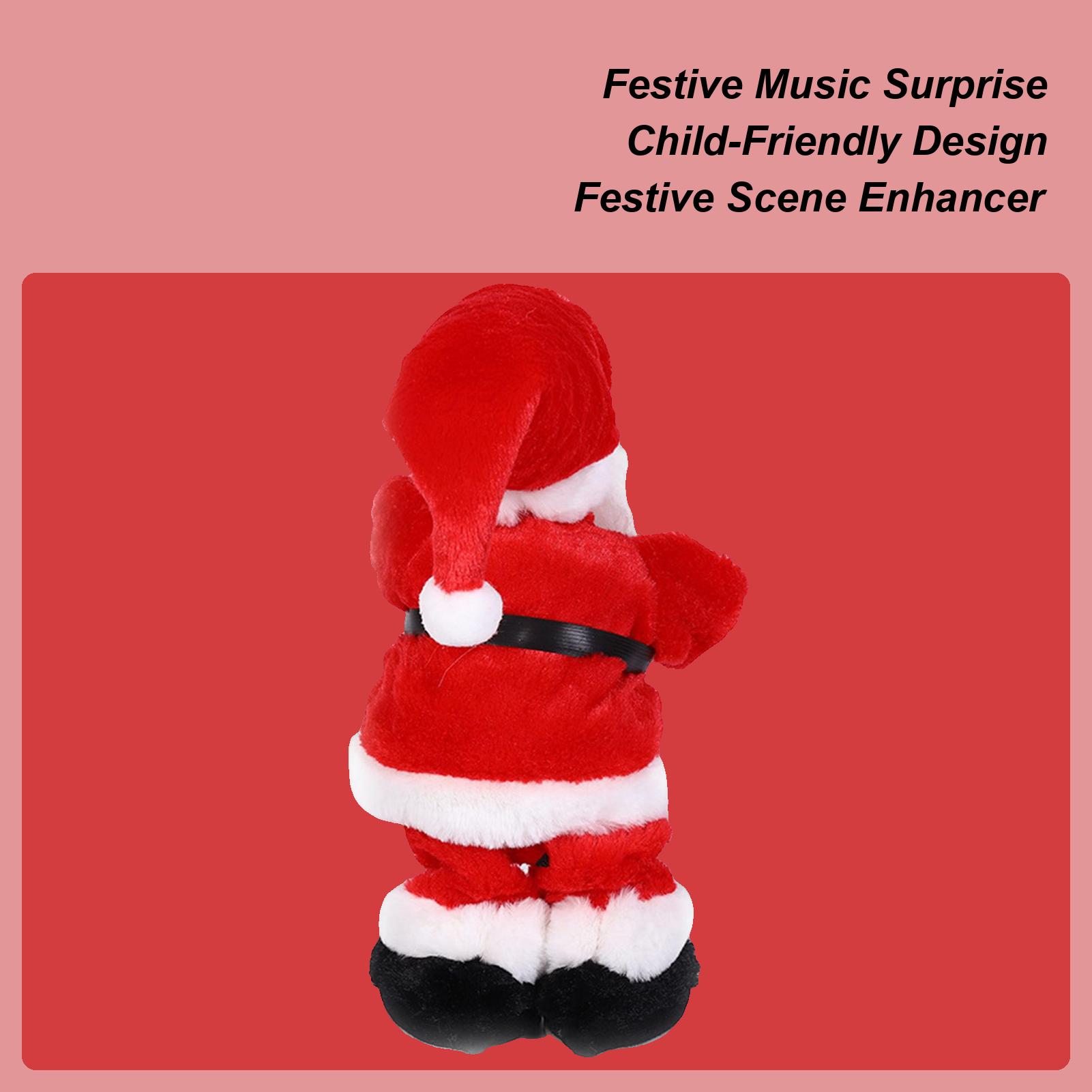 

Christmas Santa Doll Safe Festive Musical Decor Santa Claus Doll With Saxophone For Kids Family Women Men Adults Home Offices China Mainland