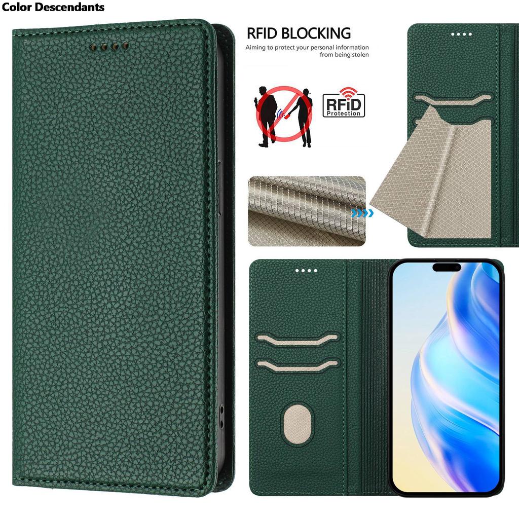 Magnetic Flip Phone Case for VIVO Y400 Y500 X300I X200S V60 Y76 Y31 Y39 V50 LITE S30 iQOO Z9X Leather Book Case with Card Slots