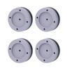 4Pcs Non Slip Anti Vibration Pad Anti Shock Absorbing Feet Pad for Automatic Washing Machine
