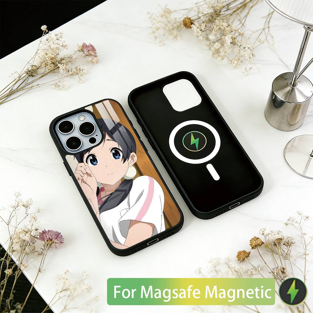 

Tamako Love Story Phone Case For iPhone17,16,15,14,13,12,11 Plus,Pro Magnetic with Magsafe Wireless Charging iPhone17Air