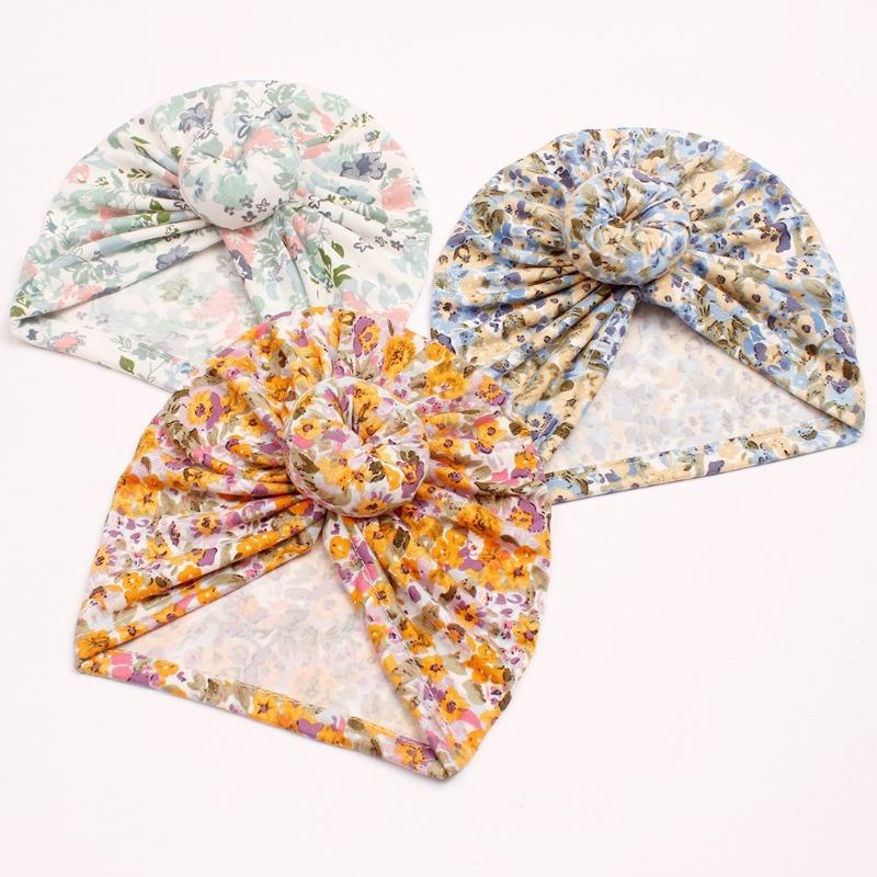 New Baby Donut Hat, Creative Indian Children's Pullover Hat, Thin Soft Baby Cap