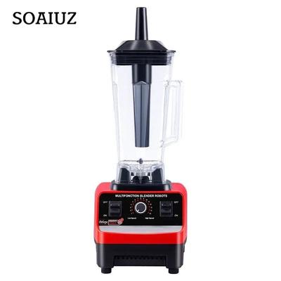 Single Cup Heavy-duty Commercial Blender, Juicer, Fruit Food Processing Machine, High-power Juice Crusher