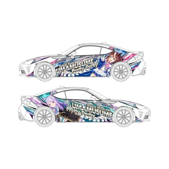AOSHIMA 1/24 Itasha Series No.1 Uma Musume Pretty Derby Toyota ZN6 TOYOTA86 '16 Plastic Model (Car)