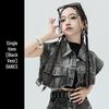 Mädchen Jazz Dance Hip Hop Denim Performance Outfit - Trendiges Kinder Laufsteg Set