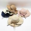 Stylish Polka Dot Straw Sun Hat With Wave Brim And Bow For Women Perfect For Beach And Outdoor Activities