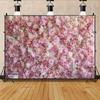 Pink Rose Flower Photo Backdrop Wall Tapestry Full Bloom Peony Carnation Floral Photography Background Romantic Bedroom