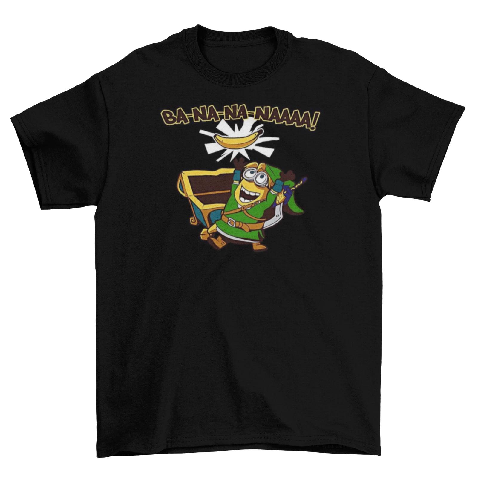 Despicable Me Zelda T-Shirt Unisex Funny Cotton Adult Video Game New Banana L
