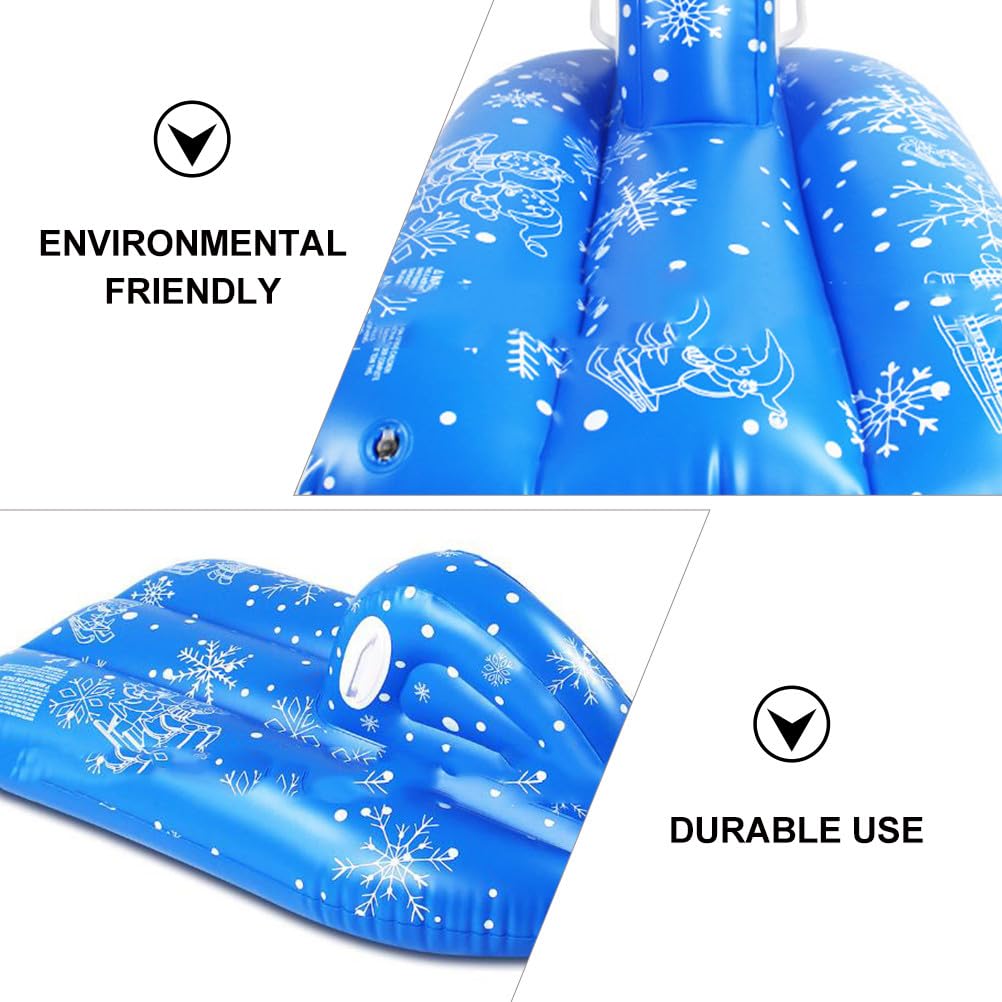 Ciieeo Snow Tube for Kids, Cold-Resistant PVC, Inflatable Sled for Snow Play, Snowboarding, Sliding, Tubing, Winter Outdoor Activities