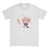 Unisex Unisex Tshirt Kasane Teto Funny Pure Cotton Tees Short Sleeve Anime Kawaii T Shirts Crew Neck Clothes Classic