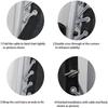 4 Piezas/juego Útiles Cuerda de Sujeción para Tumbonas de Jardín Silla Reclinable Cuerda Elástica Accesorios para Sillas Reclinables