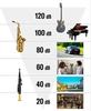 Digital Saxophone with dedicated strap set for wind YAMAHA/YDS-150 (DIGITAL SAXOPHONE) synthesizers.