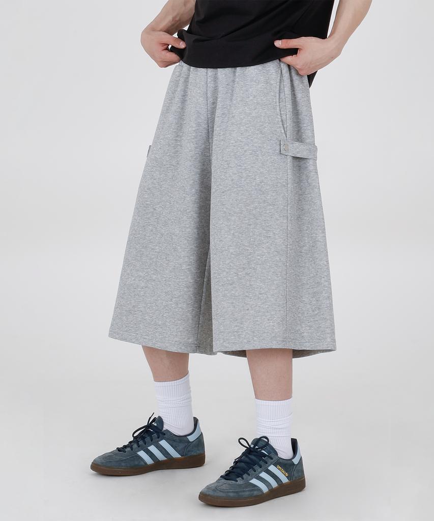 Opeumeideu Side Snap Bermuda Elastic Pants