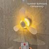 No Punching Small Fan Small Toilet Cooling Fan Artifact Toilet Small Fan  Squatting Pit