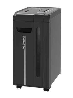 Meiko Shokai Office Shredder Domestico Condividi 1 MS Shredder Uso commerciale Taglio trasversale Grande capacità 20 fogli Compatibile con No. 26,5L CD/DVD/Scheda