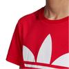 adidas Originals Trefoil T Shirt Red Unisex ED7795