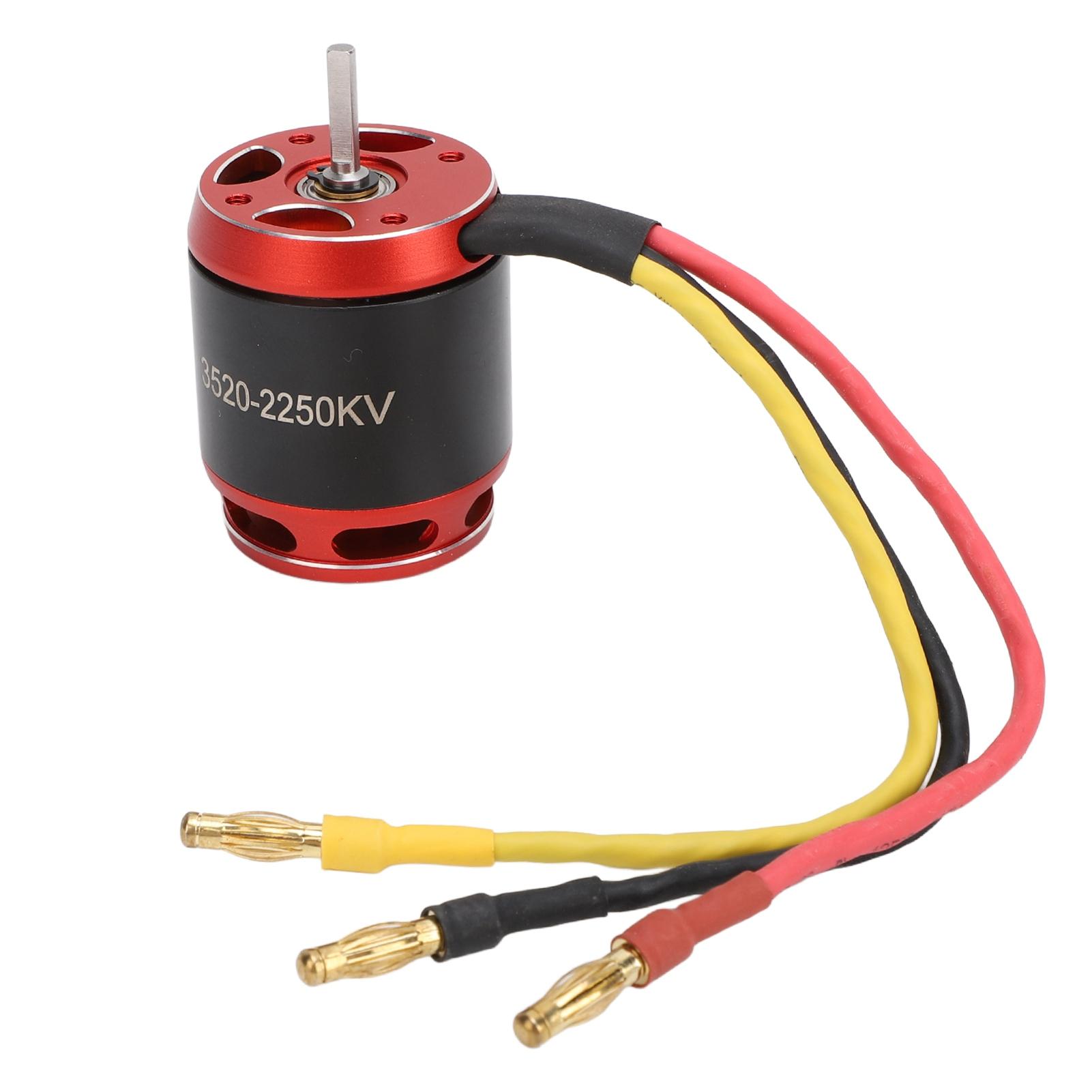 

Безщітковий двигун RC 3520 Outrunner з алюмінію та міді з шестернями 13T 15T для 110 RC