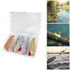 Fishing Spinner Swimbaits Set for Saltwater and Saltwater Sequins Lures Set Spoon Professional Treble Hook Spinner Baits