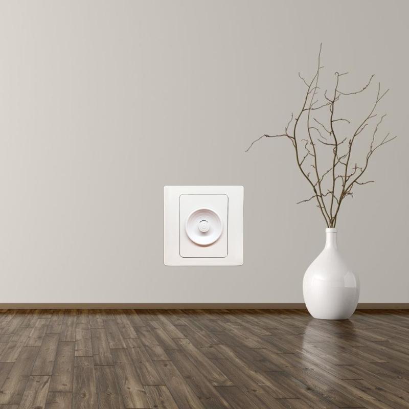 Pack of 10pcs European Safe Child Outlet Protector Shock Prevention Wall Socket Cover for Toddler Safety Home White