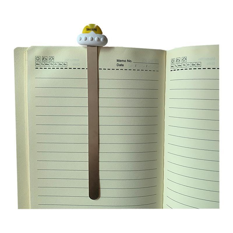 Adorable Alien Bookmark - Creative Student Page Clip for Books and Notebooks