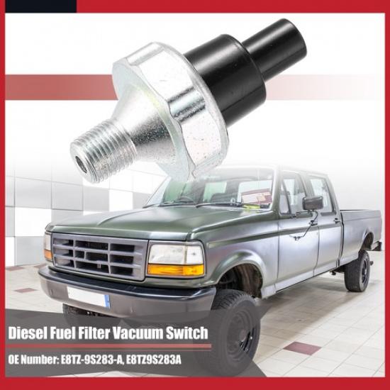 Pack of 1 for Ford F250 1988-1996 7.3L Diesel Fuel Filter Vacuum Sensor Switch