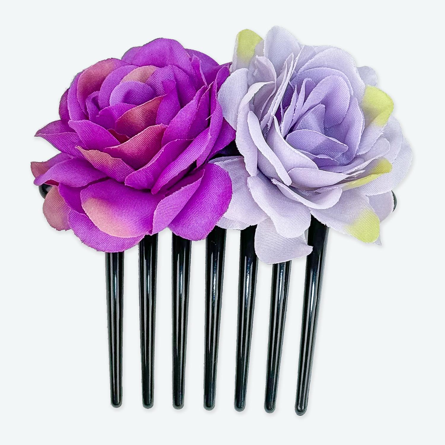 

Women Flower Hair Comb Hair Styling Tool Sticks Braiding Twist Hair Clips Women Hair Accessories Girls Floral Curly Ornaments