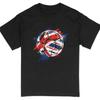 Distressed England Football Ball Graphic Tee, Patriotic Sports T-Shirt,Unisex#26