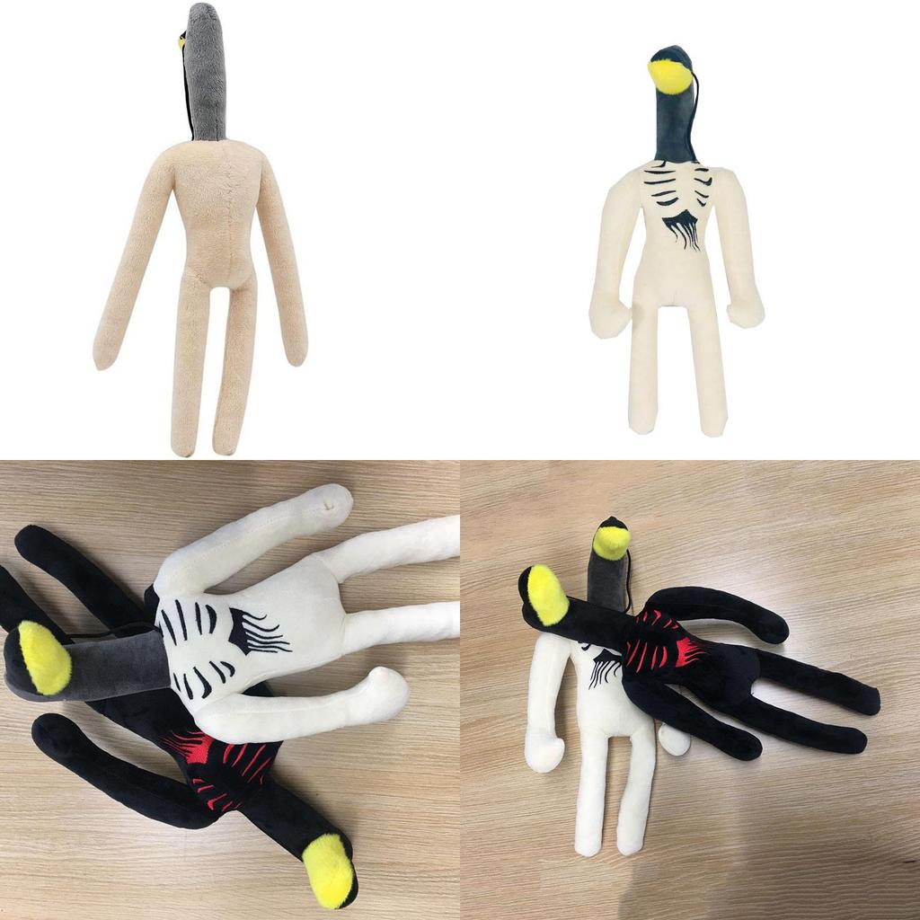 Pluche speelgoed straatlantaarn met sirenehoofd: een griezelige toevoeging aan je collectie.