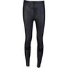 Elite Compression Solid Comfortable Mid-Rise Sports Tights Men Bottoms Black Z65RTA01-09