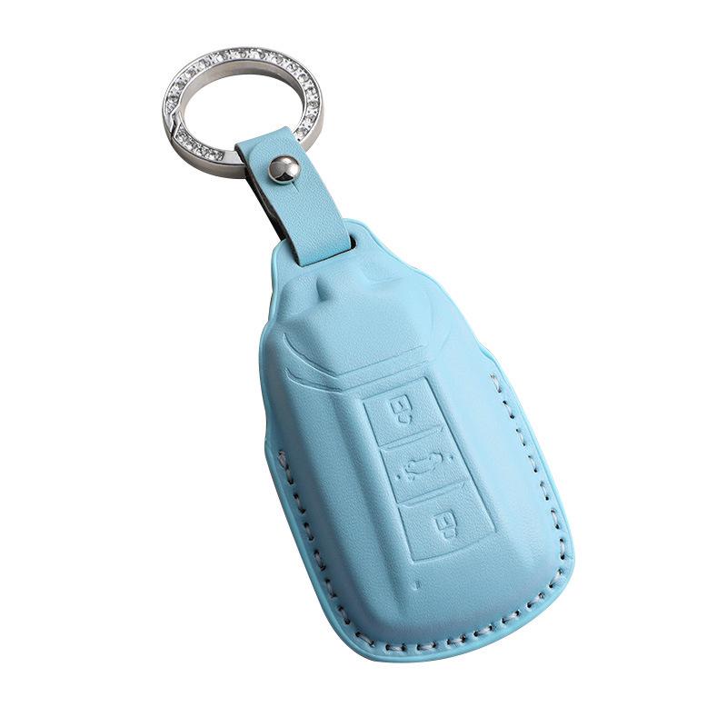 Dongfeng Citroen Schlüsselhülle: Echtleder-Hülle für C6, C5, C4L, Versailles C5X, Tianyi C5, C3XR