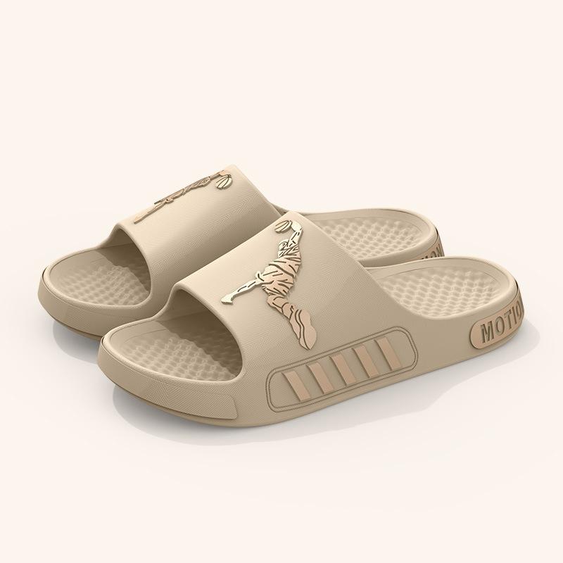 Men s Slippers Outdoor Wear Summer Thick Soled Shower Anti Slip Sports Cool Slipper Cooldown 46-47 хаки