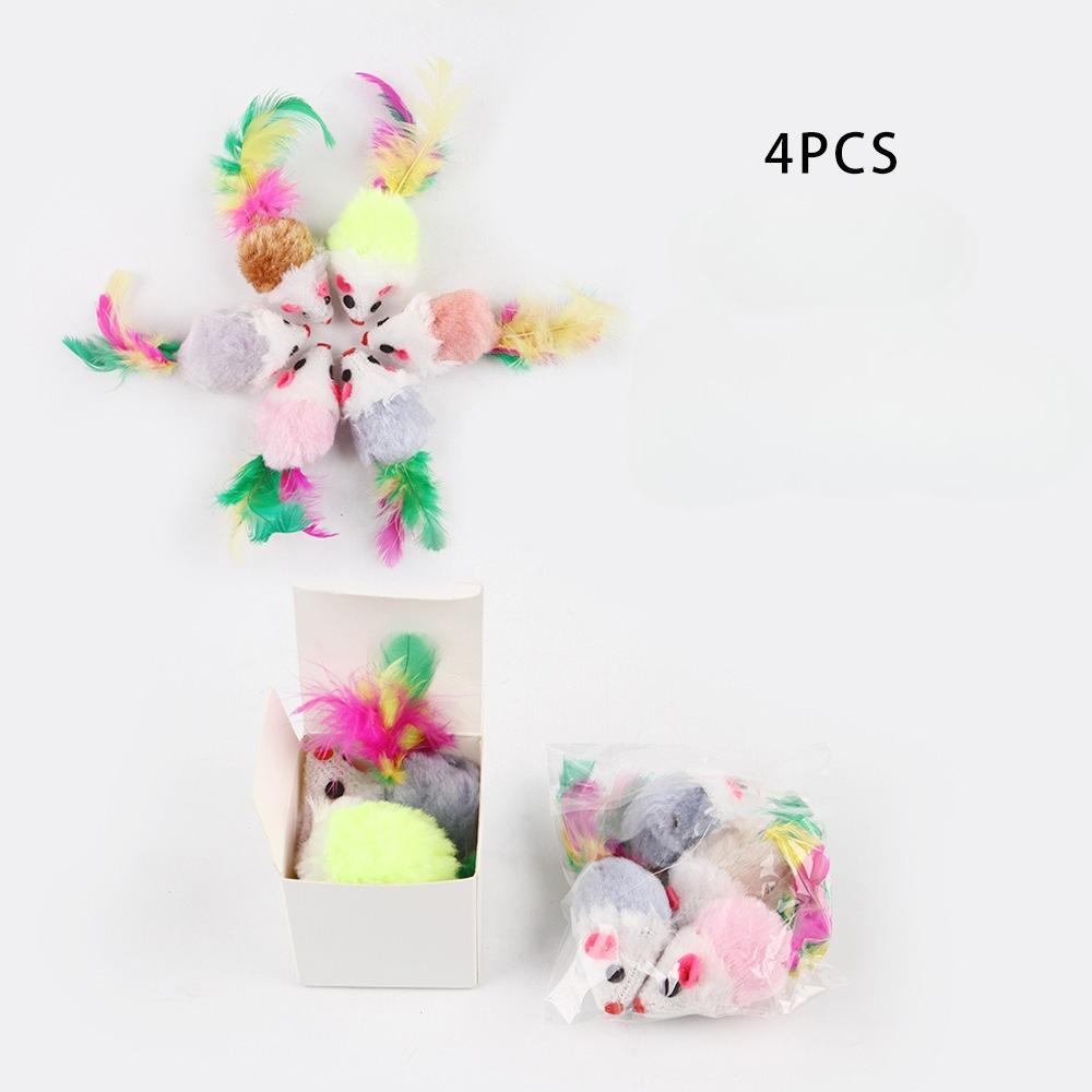 

Catnip Toy - Cats Mouse Plush Cat Toys Realistic Cute Kitten Mice Filled Catnip for Cat Chew Toy1