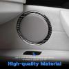 Carbon Fiber Style Door Speaker Cover Trim Sticker for BMW Z4 E89 Roadster 2009-2017 Interior Accessories