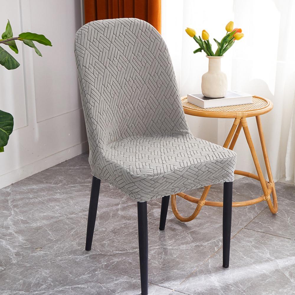 Universal Luxury Dining Chair Covers Stretchable Seat Covers for Home Kitchen Chairs with Backrest Protector
