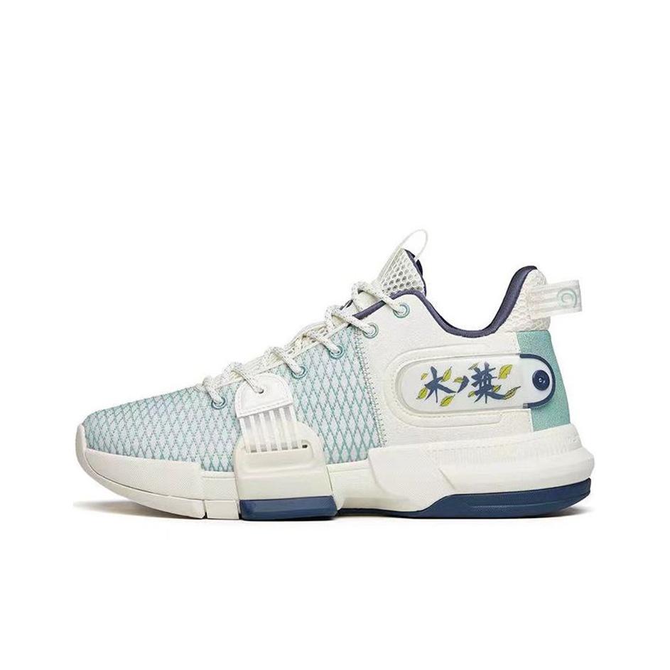 Anta Light Crazy 2 Fabric Synthetic Leather Shock Absorption Non-Slip Wear-Resistant Low-Top Basketball Shoes Men Basketball Shoes 112141640S-5