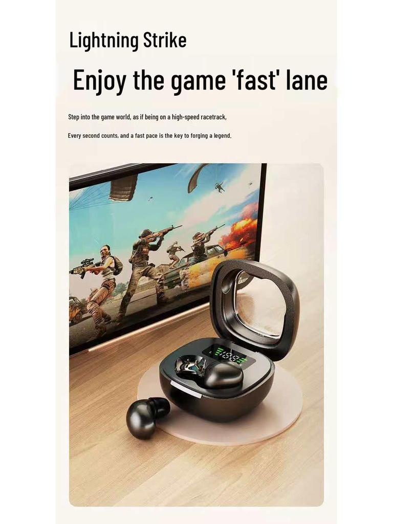 Mini Wireless Bluetooth In-ear Earphones: Comfortable for Class, Driving, and Sports