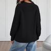 New Arrival 2025 - Women's Solid Color Casual Commuting Sweater Tops - European & American Style